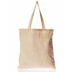 100% Cotton Canvas Grocery Shopping Bags , Durable Plain Cloth Bags for sale