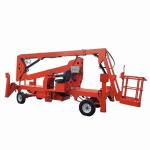 30m Mobile Aerial Electric Lifting Platform Diesel Truck Mounted Knuckle Boom Lift  for sale