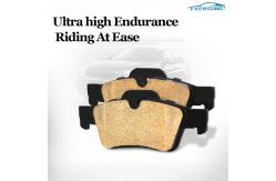 China Rustproof Carbon Fiber Ceramic Brake Pads Mercedes Benz Brake Pads TUV supplier