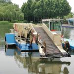 10 Cubic Meters Capacity Garbage Collection Boat With Full Hydraulic System for sale