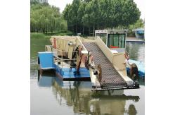 China 10 Cubic Meters Capacity Garbage Collection Boat With Full Hydraulic System supplier