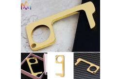 China Multifunctional Contact Free Door Opener Custom Shaped Keychains supplier