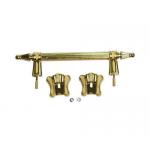 Light Weight Antique Coffin Handles , Highly Decorative Casket Accessories for sale