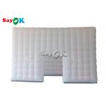 Large Inflatable Tent 6.5m 21ft Inflatable Air Tent Square Marquee With LED Tube Lights for sale
