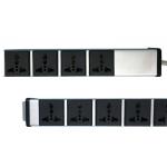 Multifunction Network Intelligent PDU , 12 Jack Multi Plug Electrical Outlets IEC320