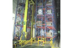 China Asrs Rack System Automated Warehouse Storage And Retrieval System With Safety Curtains supplier