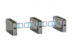 China DC24V Waterproof Swing Barrier Gate IR Beam With Biometric System supplier