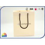 Customized 4C Printed Paper Gift Bag With Handle Eco Friendly for sale