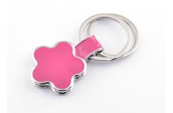 China Customized Shape Engraved Metal Keychains Zinc Alloy Die Casting Process supplier