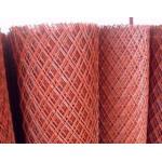 1.0mm Corner Guard Steel Expanded Wire Mesh Red Antirust Paint For Building for sale