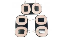 China Customized Parameters QI Wireless Charger Coil 2 Coils Wireless Charging Coil supplier