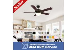 China 52'' Ceiling Fan With Light 6 Speed Remote Control Energy Saving supplier