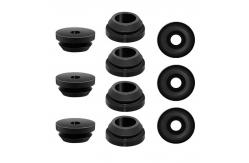 China Custom Silicone Rubber Parts Rubber Plug Ring Manufacturers supplier