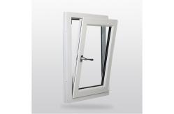 China UPVC / PVC Double Glass Tilt And Turn Windows Double Glazed Inward Opening supplier