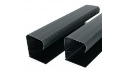 China Tray System Blue Plastic Electrical Trunking Solid Flexible J Channel Pvc Cable Trunking supplier