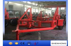 China 12 Ton Capacity Underground Cable Installation Tools With Hand Brake supplier