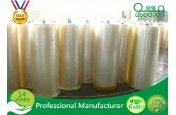 China Film Bopp Adhesive Tape , Hot Melt Bopp Tape Jumbo Roll With Customized Width supplier