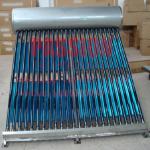 150L Non Pressure Solar Water Heater 58x1800mm Glass Tube Solar Collector for sale
