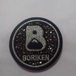 Diamond Embroidery Iron On Clothing Patches 3D Logo Fashionable for sale