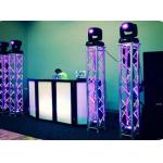 Aluminum DJ Truss Tower Totem Lightweight 290*290mm For Indoor Wedding for sale