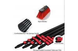 China 2 Filament Solar Panel Cleaning Brush For Glass Cleaning supplier