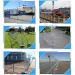 Building Site Temporary Fencing Panels , Temporary Event Fencing 32mm 38mm Frame Dia for sale