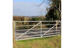 China Galvanized N Style Cattle Fence Panel 5ft Wire Mesh Farm Gate Fence Panel supplier
