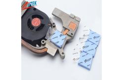 China 1.0mmt Thermal Gap Insulation Good Thermal Conductive Silicone Pads For Notebook supplier
