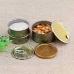 50g Weed Easy Open Small Tin Containers With Two Pieces / Metal Tin Box for sale