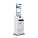 All in one interactive touch screen self service terminal self order payment kiosk for sale