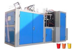 China Energy Saving Paper Cup Making Machine Stable Fast For Cofee Cup supplier