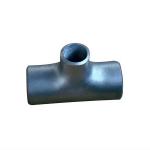 Seamless Pipe Fittings Cold Forming Semi Seamless Buttweld Carbon Steel Equal Tee Pipe Fittings for sale