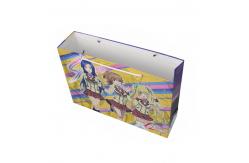 China Recycled Custom Paper Shopping Bags With Handle Matte / Glossy Lamination supplier