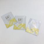 Custom Resealable three side flat mylar Frosted Plastic  lotion cream sachet Bag