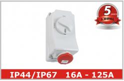 China 230V 400V Waterproof Interlocked Switch Sockets for Industrial Plug supplier