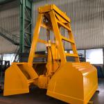 15 Cbm Mechanical Grab Bucket Wireless / Radio Steel Claw Cargo Remote Control for sale