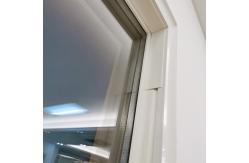 China ODM UPVC Tilt And Turn Windows PVC Glass Window With Fixed Mosquito Net supplier