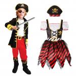 Children's Day Show Costume Pirate Dress Costume for Halloween Theme Carnival Party for sale