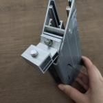 Aluminum Profile Corner Connection For Window 39*60*2 Original Color Aluminum Window Corner Joint for sale