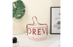 China Lovely Cardboard Customized Gift Box With PU Leather Handle And Magnetic Closure supplier