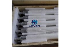 China SiO2 Kiln Fused Silica Ceramic Roller For Tempered Glass Furnace supplier