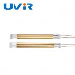1kw Medium Wave Infrared Lamp , Quartz Heating Lamps with gold reflector for sale