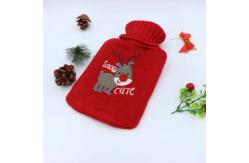 China No Leakage Lightweight Rubber Hot Water Bag Plush Animals Cover supplier