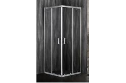 China Stylish Square Shower Enclosures With Chromed Profile For Modern supplier