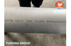 China ASTM A312 S31254 Duplex Stainless Steel Pipes For Heat Exchanger supplier