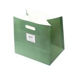 Custom Promotional Flat Bottom Paper Bags Champion Printing Die Cutting Handles