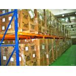 Blue / Orange Selective Pallet Racking , Adjustable Steel Pallet Racks