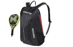 China Baseline Racquet Bag Backpack , Squash Bag With Shoe Compartment supplier