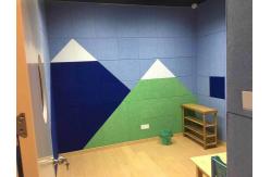 China Custom Reduce Noise Acoustic Polyester Acoustic Panels / Theater Polyester Fiber Board supplier
