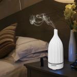 Hot Selling 120ml Elegant Home Quiet Oil Diffuser Ceramic Aroma Scented Fragrance Diffuser Ultrasonic Ceramic Aroma Diffuser for sale